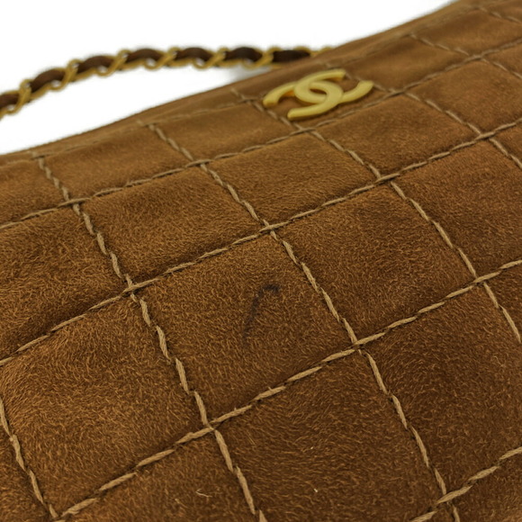 CHANEL Wild Stitch Chain Shoulder Bag Brown - Picture 4 of 10